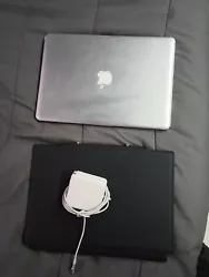 Works great, comes with case and charger apple MacBook pro 13 inch.