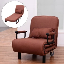 Folds up to a sofa, bed, or chaise lounge. ● Foldable Design: This sofa bed could be quickly and easily converted...