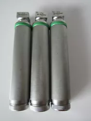 Propper F/O Laryngoscope, Quantity of 3 handles. Fully tested and functioning. “The sale of this item may be subject...