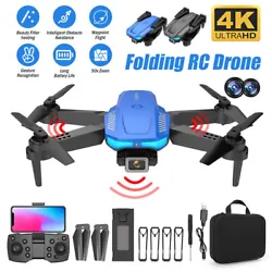 Feature: 👉【HD Camera & WiFi FPV Drone】Built-in 1080P HD Camera with 0°-90° adjustable angle, There have 2...