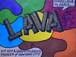 . LAVA I & II aka StraightMan ( aka Alberto Mercado), began graffiti writing in the 1970s, often on buses and walls as...