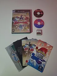 Pokemon Colosseum+Box Rubis & Saphir (Fra) - Nintendo Gamecube (Complet Et TBE).  Excellent état (quasi neuf)  Version...