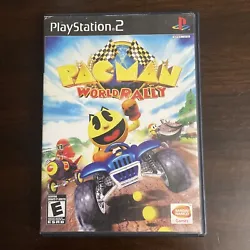 Pac-Man World Rally SONY PLAYSTATION 2 PS2 GAME COMPLETE CIB TESTED + WORKING.