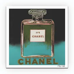 Andy Warhol - Chanel. 300gsm heavyweight cotton wove paper. Museum quality artists print.