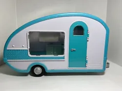 Lori Teardrop TAB. Our Generation. Sound NOT TESTED. Green Camper/Glamper.