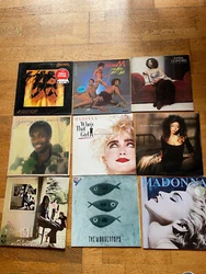 Karyn White : secret rendez-vous. Pink Floyd : Ummagumma. Lot 1 de 9 disques vinyles 33t et Maxi 45 en bon et très bon...