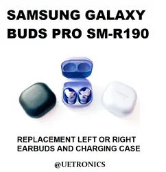 (NOTE: This is authentic Samsung Buds Pro R190 earbuds and can not fit or pair with other models or any other NONE...