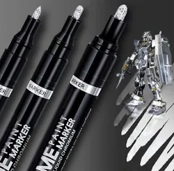 Unique and exciting liquid marker set with 0.7/1.0/3.0mm tip. High gloss effects can be created on most surfaces, apply...