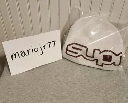 Supreme Wrap Logo Beanie Rare White Color 100% Authentic in Original Packaging  Very Hard to Find! Purchased Directly...