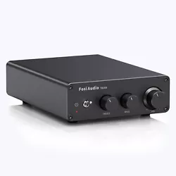 If you want to play your favorite songs entertainingly, a mini stereo amplifier is the best way to go. MAX Power Output...