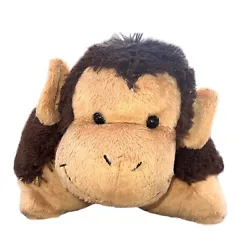 This adorable Cushie Pals Monkey Pillow is the perfect addition to any stuffed animal collection. The medium-sized...