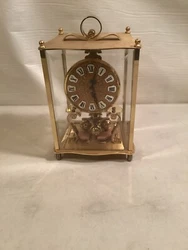 Kundo Kieninger & Obergfell Anniversary Carriage Clock Mid Century Antique. New no box