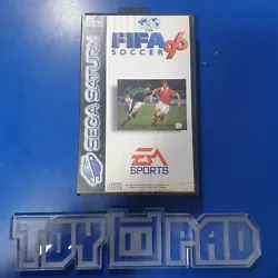 FIFA Soccer 96. FIFA Soccer 96 [PAL]. En boite sans notice, en état correct pour console Sega Saturn. Boxed without...