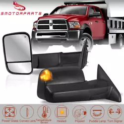The price is for a pair tow mirror,include left and right side tow mirrors. 2009-2018 Dodge Ram 3500. 2009-2018 Dodge...