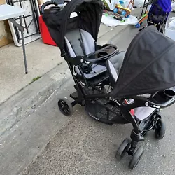 Baby Trend Sit-N-Stand Twin Tandem 2-Seat Double Stroller..