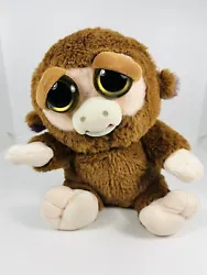 Feisty Pets Grandmaster Funk Plush Stuffed Monkey 2016.Has some wear/damage to the eyebrows as well as light scratches...
