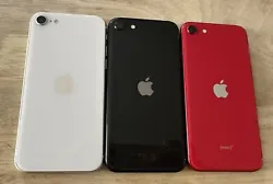 iPhone SE 2020 Original Apple📲Couleurs disponibles : Noir / Blanc / Rouge ✅Ecran : Trés Bon Etat ✅ Stockage :...