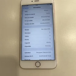 iPhone 6S Plus 128go - problème d’autonomie La batterie reste très longtemps bloqué à 100% et descend de manière...