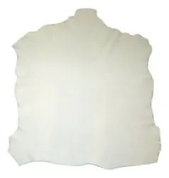 Good for dollmaking and repair, linings, valves Thin Pure White Kidskin. any craft where you need thin white leather....