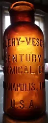 It has really Big Bold embossing on it and is embossed on one sideCELERY-VESCE / Century chemical Co / Indianapolis,...