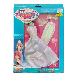 Barbie Doll Vintage Mermaid Princess Gala Fantasy Fashions Set.