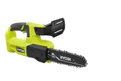 The RYOBI 8 in. 18V ONE+ Pruning Chainsaw is the ideal saw for easily trimming limbs around the yard. This chainsaw has...