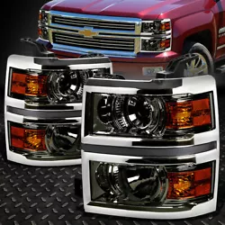14-15 Chevrolet Silverado 1500. Brings a different appearance to veichle that great for show use or to replace old and...