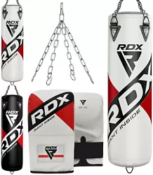 RDX unfilled boxing punch bag is intended with robust Maya hide leather. Your ideal training partner in the gym....