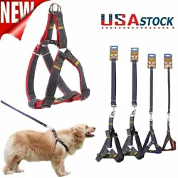 Type: Dog Harness and Leash Set. Length of the Leash: 120cm / 3.94feet. 1 Harness Leash Set. Make of durable material,...