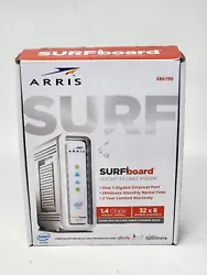 ARRIS SURFboard SB6190 Cable Modem 32 x 8 Gigabit DOCSIS 3.0 - white - in box. Excellent condition in box. Includes...