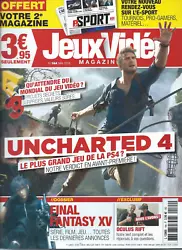 JEUX VIDEO MAGAZINE N° 184 mai 2016.