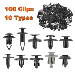 Specification: Mixed Fastener Clip Set Brand new and high quality Material: POM Quantity: 10kinds in one set, 10pcs...