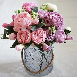 1 Bunch Artificial Silk Rose Flower. The pro can use smoke from the boiling water to slightly smoke and smoke. When the...