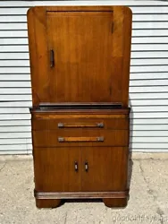 This old Hamilton Doctors Cabinet has a great Art Deco look and can be used as a mini bar. 60