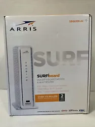 This ARRIS SURFboard SBG6900AC modem and Wi-Fi router combination is a powerful tool for your home network. With a...