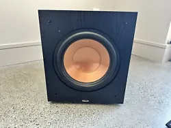 Klipsch R-100SW 300W Powered Subwoofer - Black. Hardly used. Will ship in original packaging