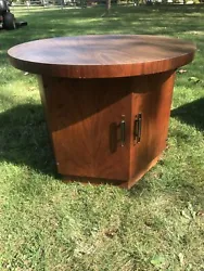 Vtg LANE Virginia Maid Wooden End Table Mid Century Modern Rare 60s Retro. Excellent condition, a few blemishes but...