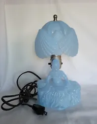 This is a great little Boudoir lamp! It might be made by L.E. Smith, but not sure. This Lamp is in great shape and...