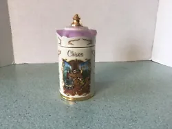 Beautiful Lenox Spice Jar from the Walt Disney Collection.