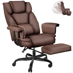 Retractable Footrest: With it, you not only have a comfortable office chair, but also a good place to nap. When you...