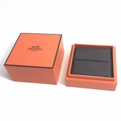 Authentique Ecrin videPour bague HERMES 6, 5 x 6,5 x 5,8 cm Très bon état