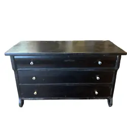 Antique 3 Drawer Dresser Top Jewelry Chest. The dresser topper jewelry chest is perfect for vanity or dresser storage!...