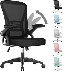 【Ergonomic Computer Chair】office Chair adopts ergonomically designed S-shaped backrest, headrest and lumbar...