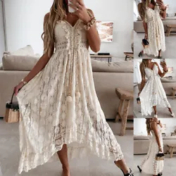 Style: fashion,boho. Length: maxi. Neckline: v-neck. Occasion: beach,party. Thickness: thin. Material: polyester. Due...