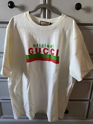 Mens Gucci T-ShirtXXXLnew with tags and boxBox has small tear in corner All original packaging Bought from Gucci store...
