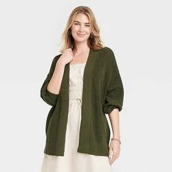 •Universal Thread open-front cardigan •Casual fit with a high-low hem •Midweight knit construction •Textured...