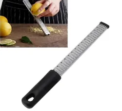 Zest up your dishes with this versatile lemon zester and cheese grater. This zester and grater features a razor-sharp...