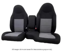 A78 High Back Pickup 60/40 Split Bench Seat Cover. A57 10mm Pickup 60/40 Split Bench Seat Covers Detachable Headrest...