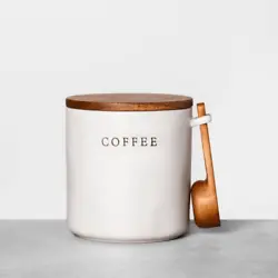 Keep your coffee fresh and flavorful with this stylish Ceramic Coffee Container from Hearth & Hand. Made from durable...