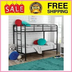 This bunk bed is a smart choice for kid bedrooms, spare bedrooms, or bedrooms with limited space. Kids will love the...